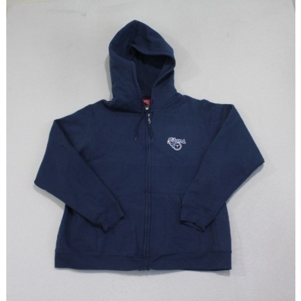 NFL Women Blue Hoodie Sweater Tennessee Titans Size Large